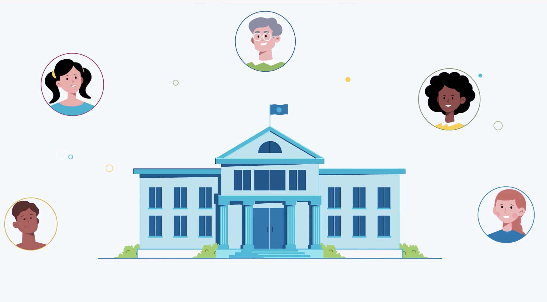 A still from an animated education video production by Demo Duck for Illuminate