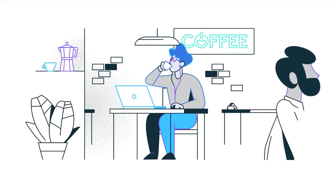 logitech animated product video character